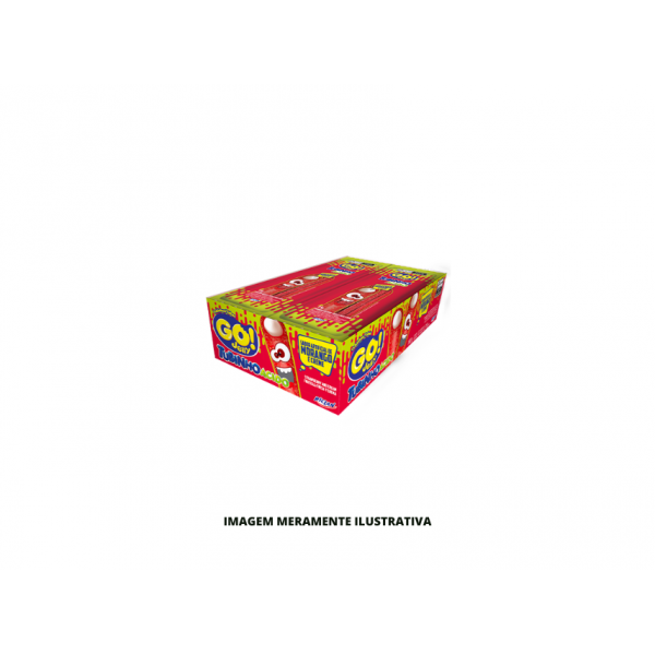 BALA - RICLAN - 15g GEL TUBINHO GO JELLY MORANGO ACIDO - DP12
